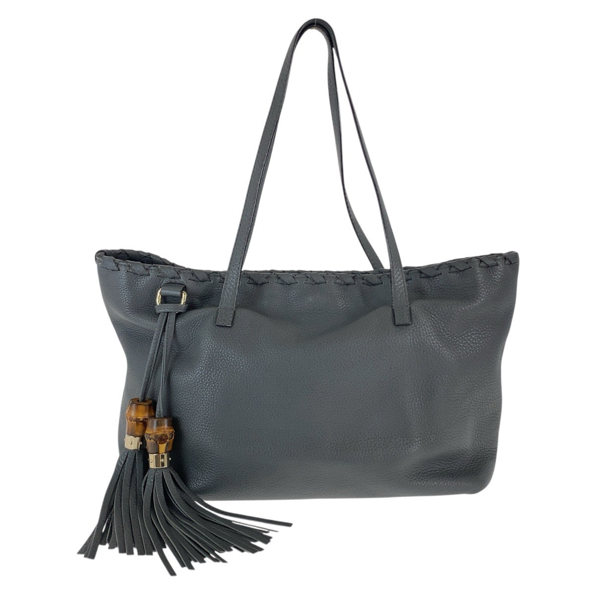 Gucci Bamboo Leather 2way Bag
