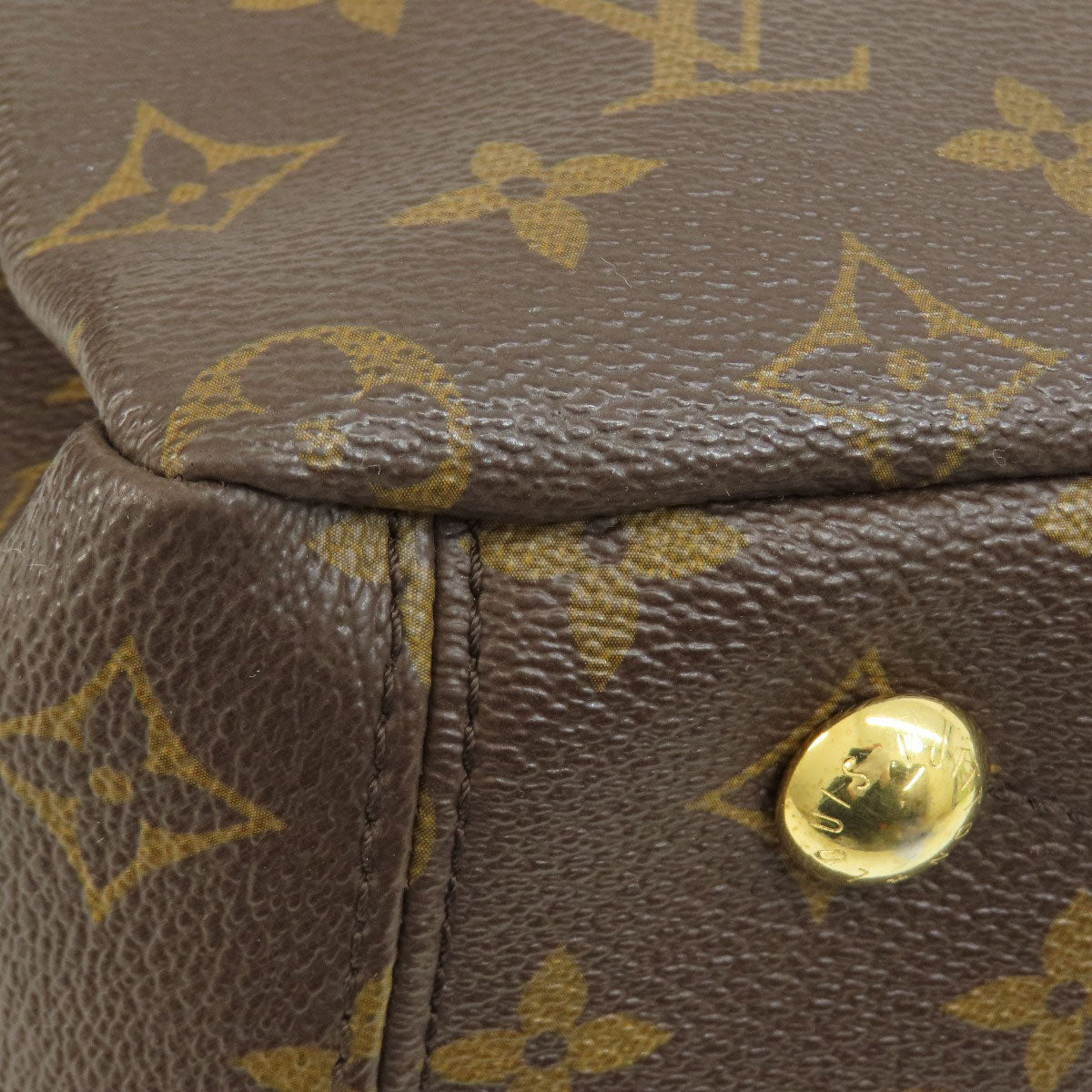 LOUIS VUITTON Handbag M41064 Monogram canvas Brown Pallas MM Monogram Women