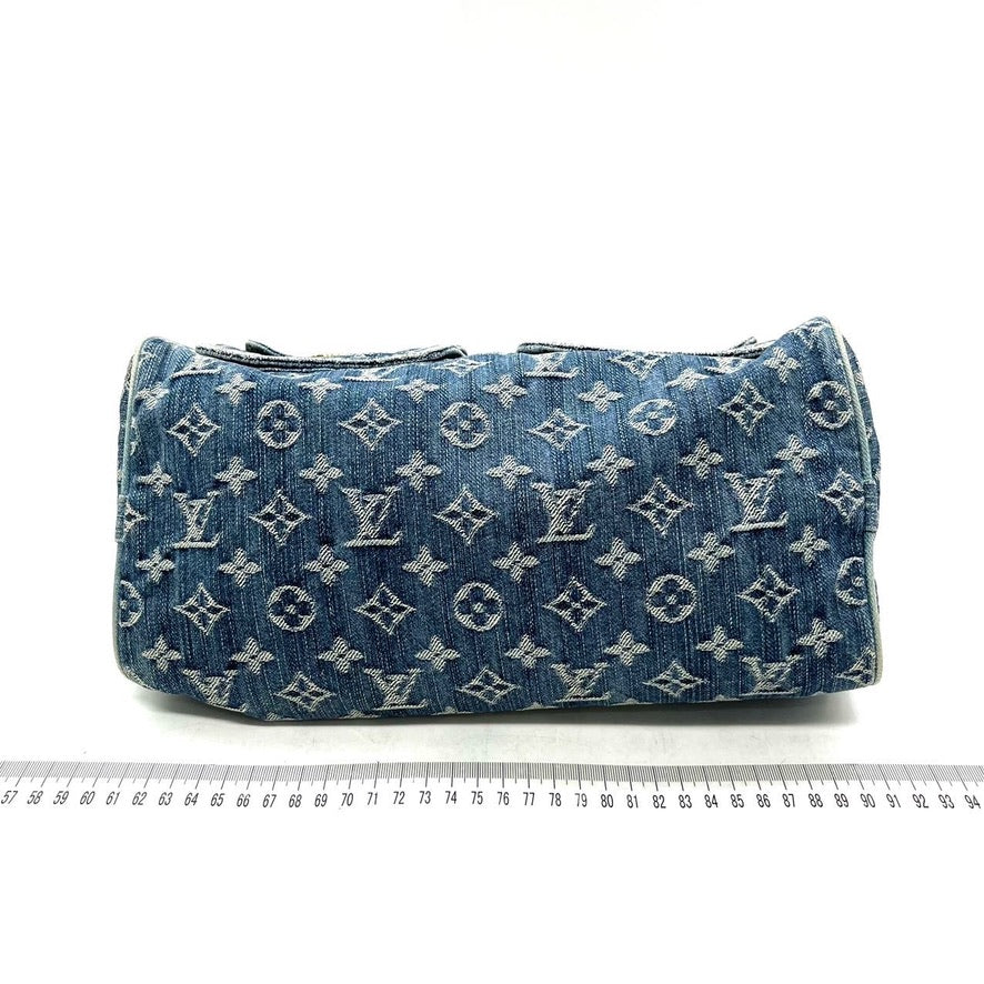 LV Louis Vuitton Denim Neo Boston Bag