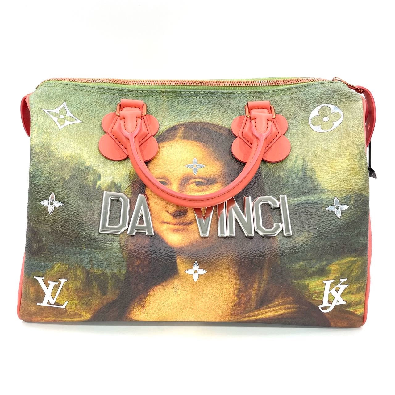Louis Vuitton x Jeff Koons Monalisa Top Handle Bag