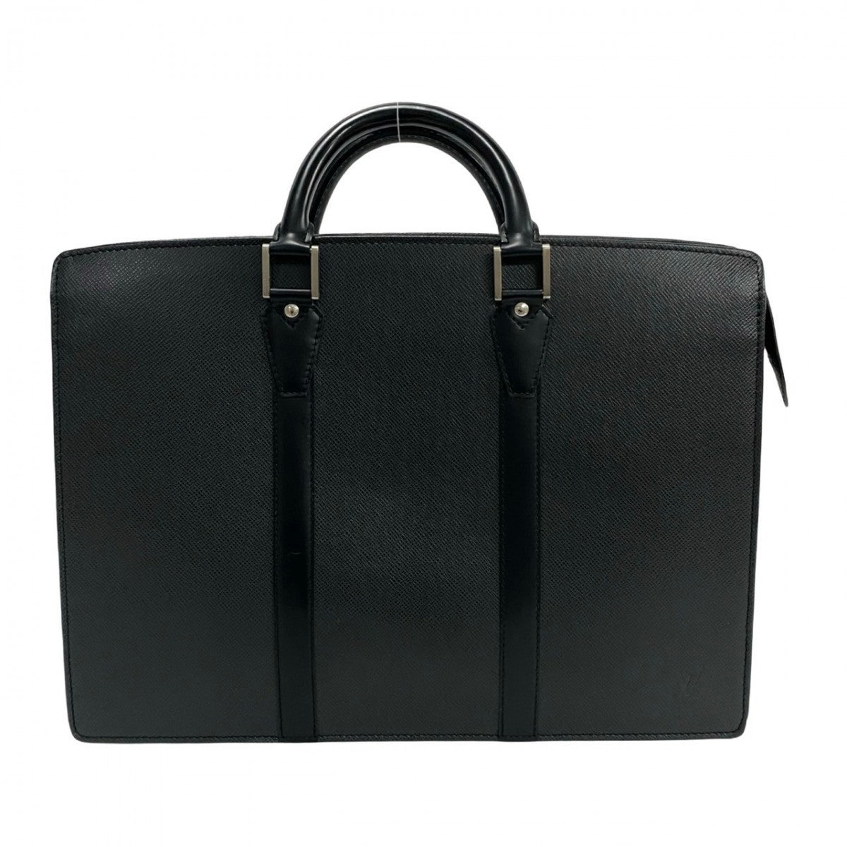 LOUIS VUITTON Business bag Taiga black Taiga Porto Documan Rozan mens