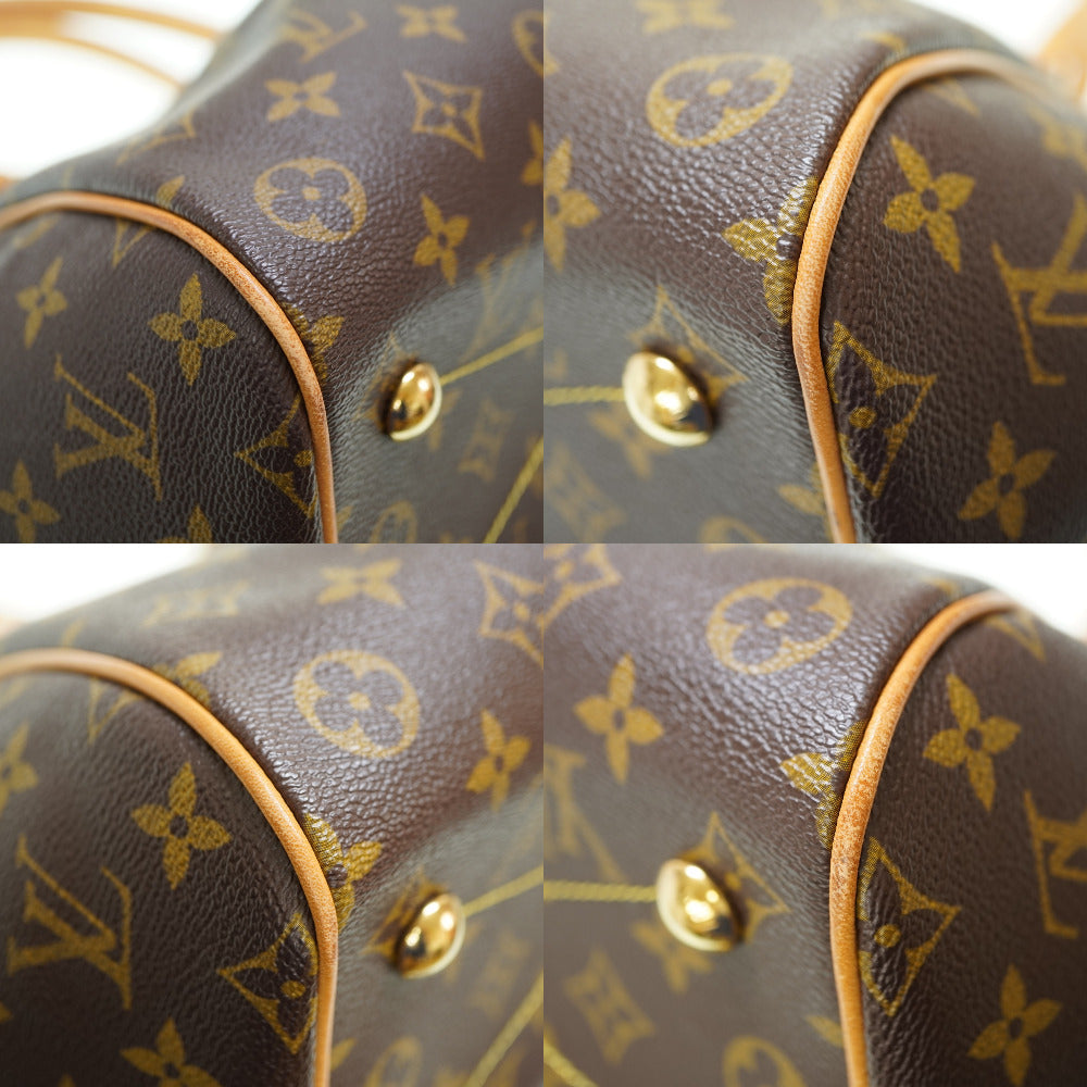 LOUIS VUITTON Handbag M40143 Monogram canvas Brown Monogram Tivoli PM Women