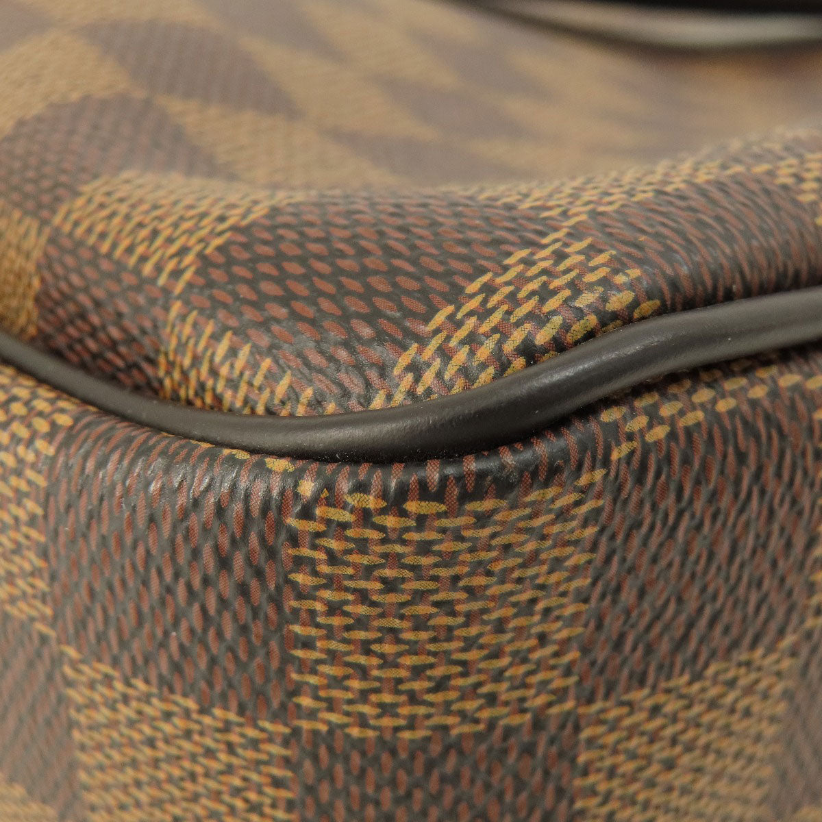 LOUIS VUITTON Business bag N41466 Damier canvas Brown Porto Document Voyage PM Damier Ebene Women