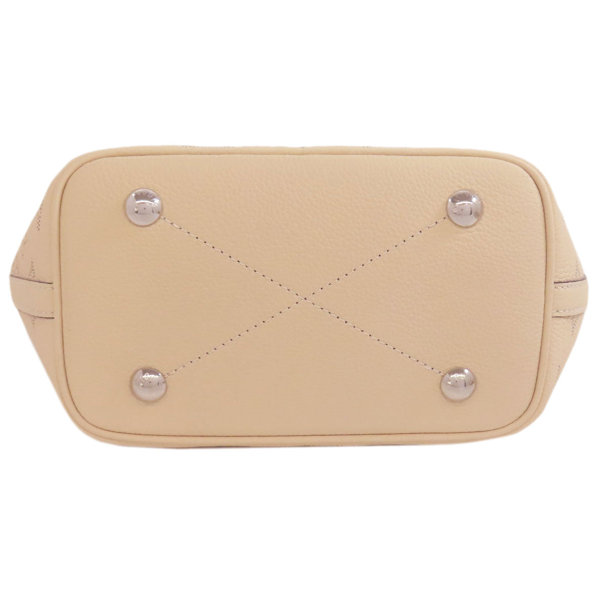 LOUIS VUITTON Handbag M21909 Mahina leather beige Blossom PM Women