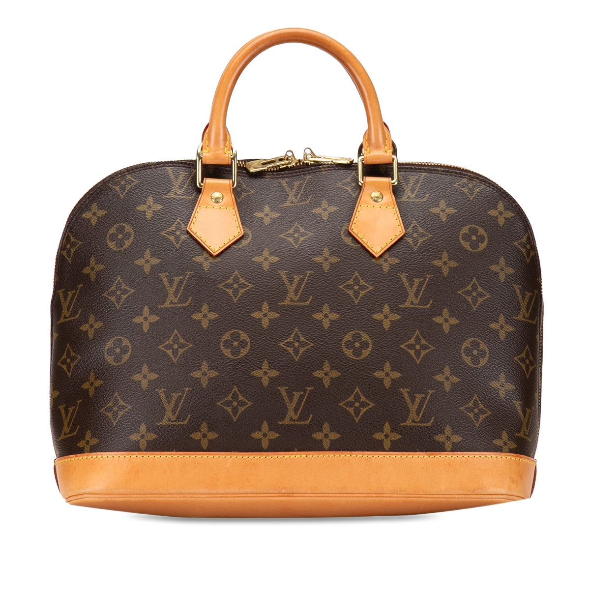 Brown Louis Vuitton Monogram Alma PM HandBag