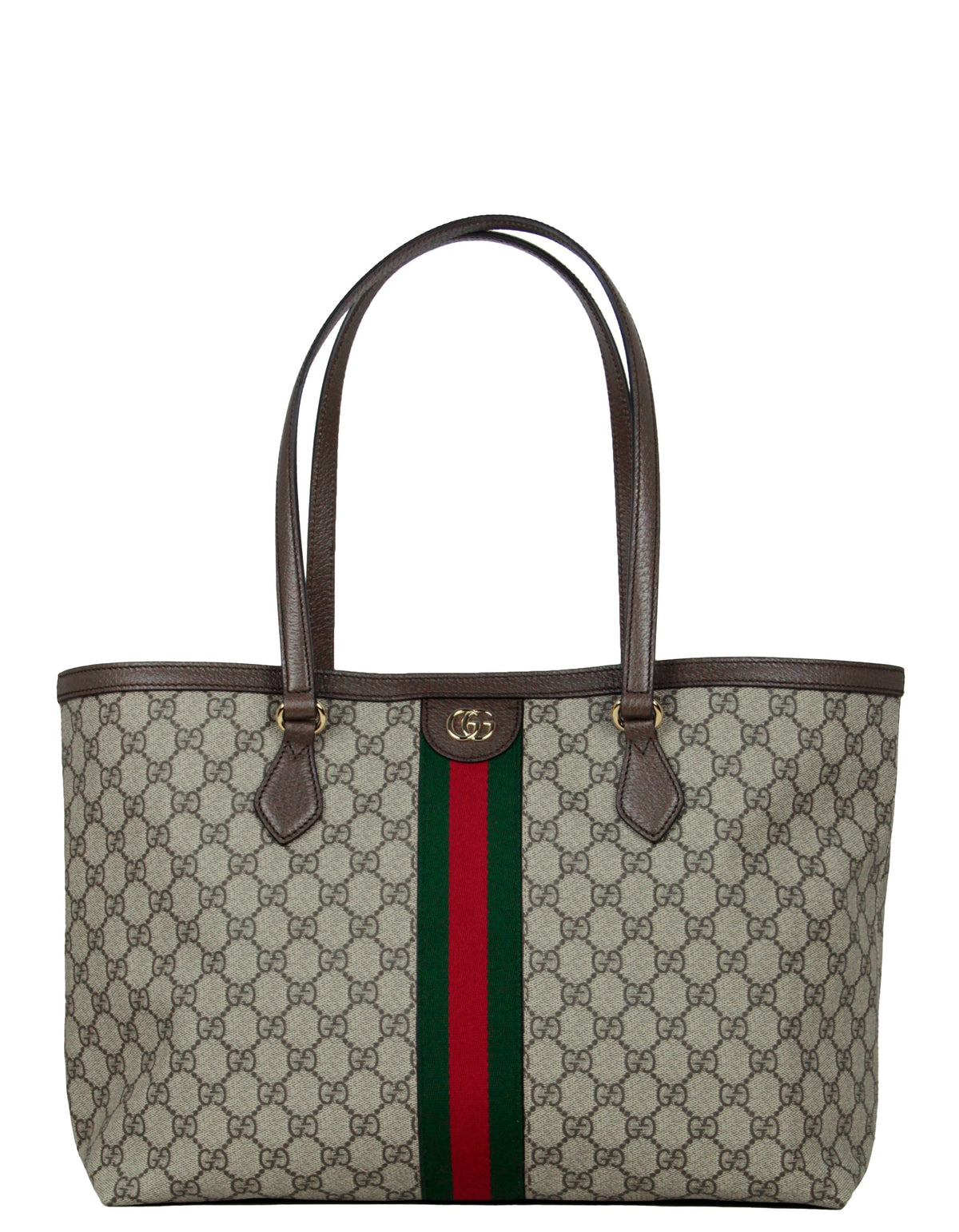 Gucci Monogram Canvas Supreme Ophidia GG Medium Tote Bag