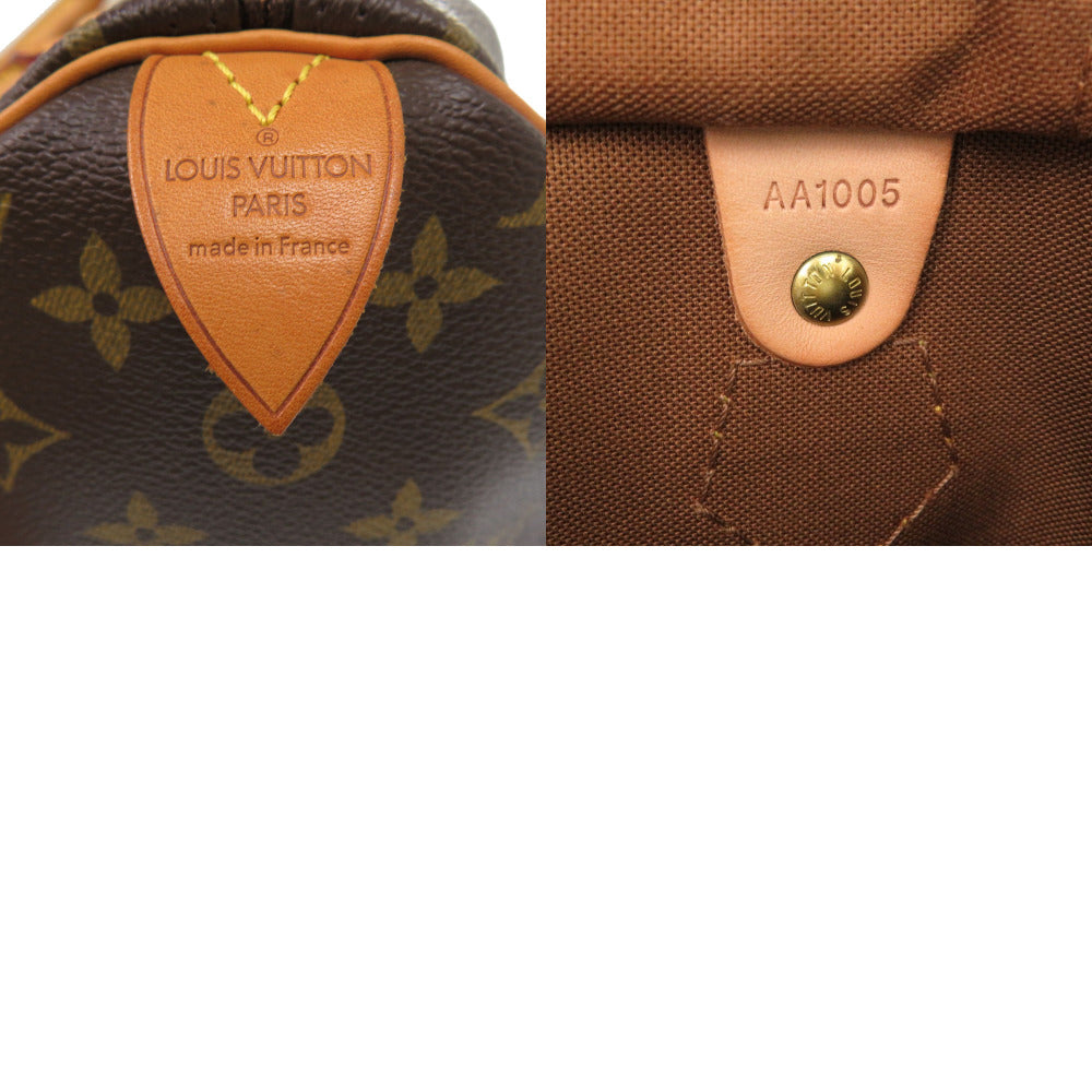 LOUIS VUITTON Handbag M41107 Monogram canvas Brown Monogram Speedy 35 Women