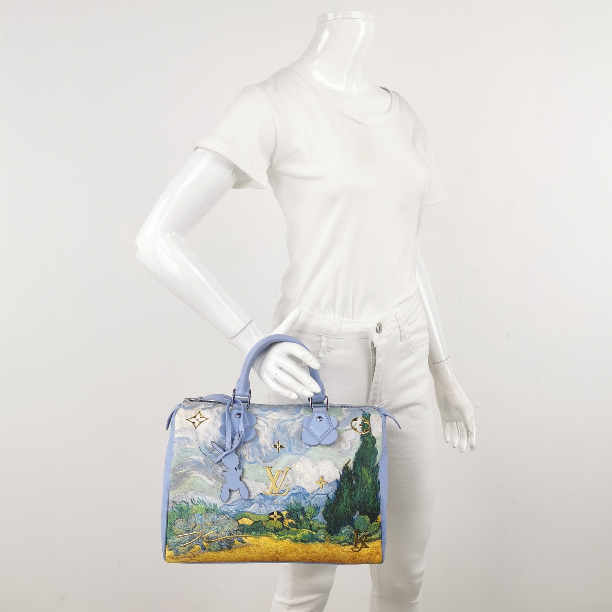 Louis Vuitton x Jeff Koons Van Gogh Top Handle Bag