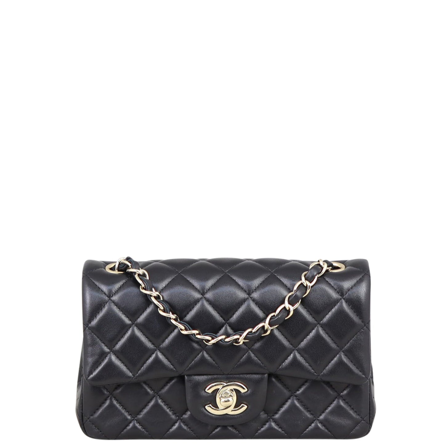 Chanel Classic Flap Mini Rectangular Bag | Black 24 Series