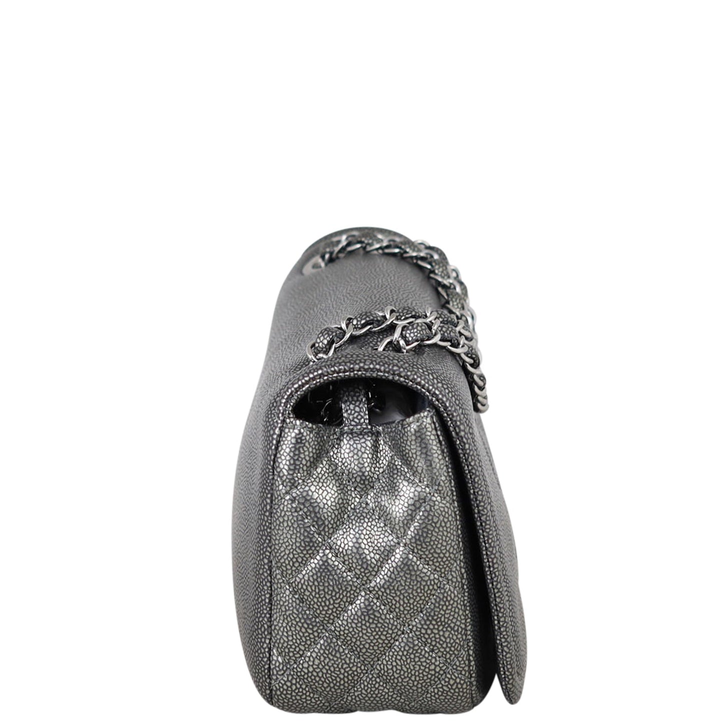Chanel CC Timeless Flap Bag | Grey