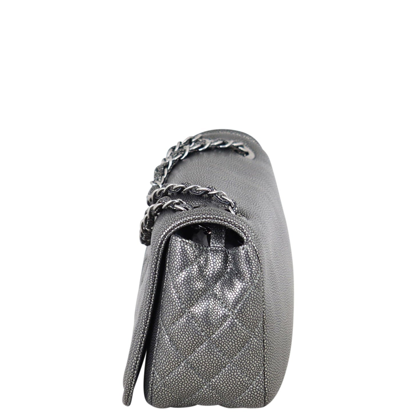 Chanel CC Timeless Flap Bag | Grey