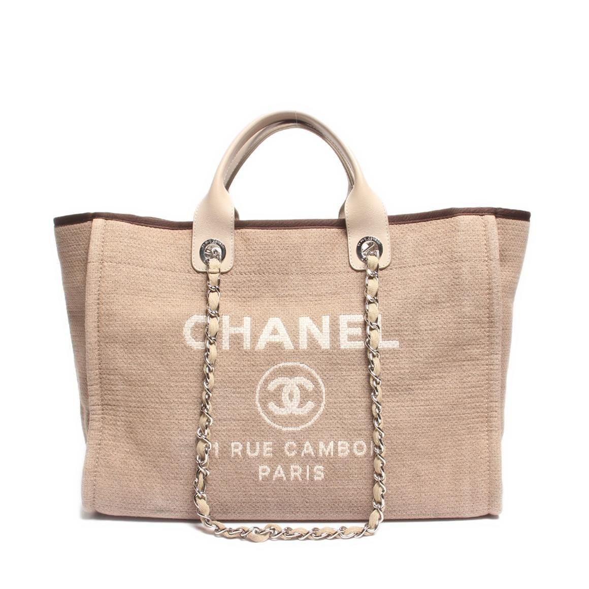 Chanel Deauville Tote Bag - Tiana Bags