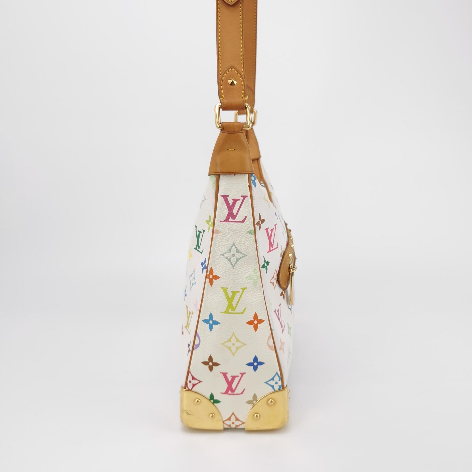 Louis Vuitton x Takashi Murakami Boulogne Medium Hobo Shoulder Bag