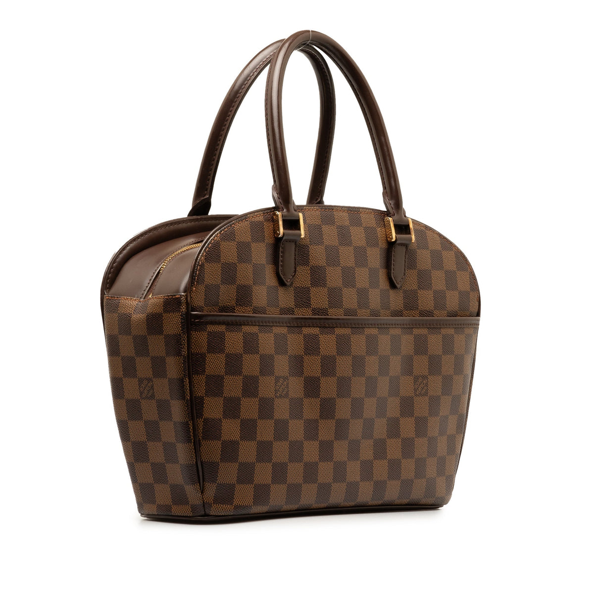 Brown Louis Vuitton Damier Ebene Sarria Horizontal HandBag
