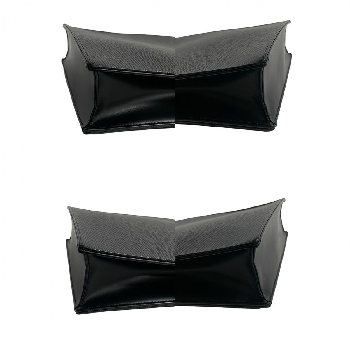 LOUIS VUITTON Handbag leather black Epi Ombre Women
