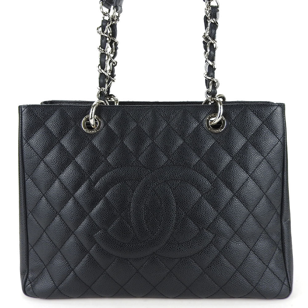 Chanel GST Tote Caviarskin Tote Bag Classic Flap