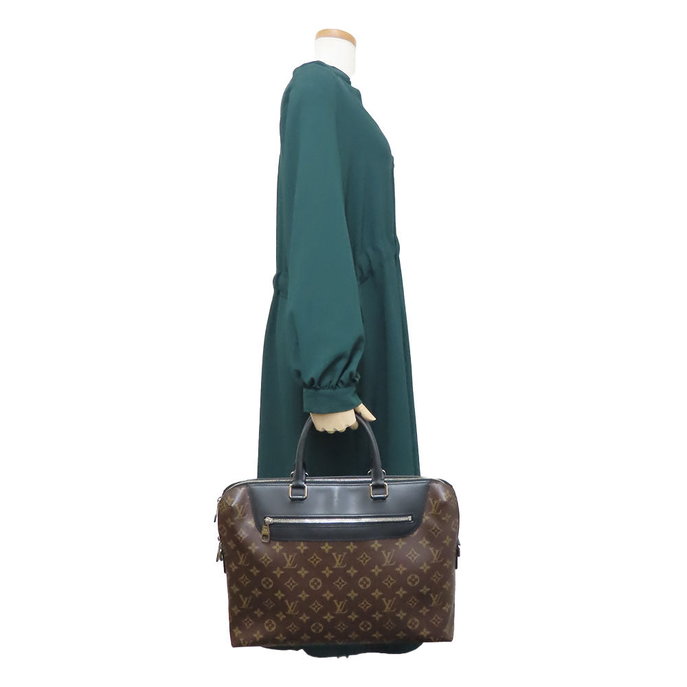 LOUIS VUITTON Business bag M54019 Monogram macacer Brown Porte Documan Jules PDJNM mens