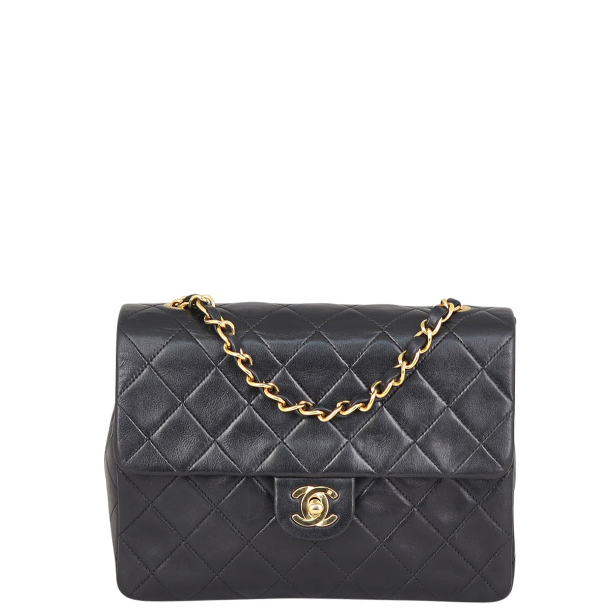 Chanel CC Single Flap Bag | Gold Hardware