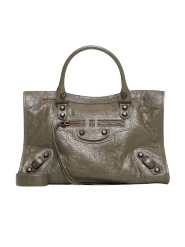 Luxury Balenciaga Trending 2025 Le City Small Tote Bag Army Green
