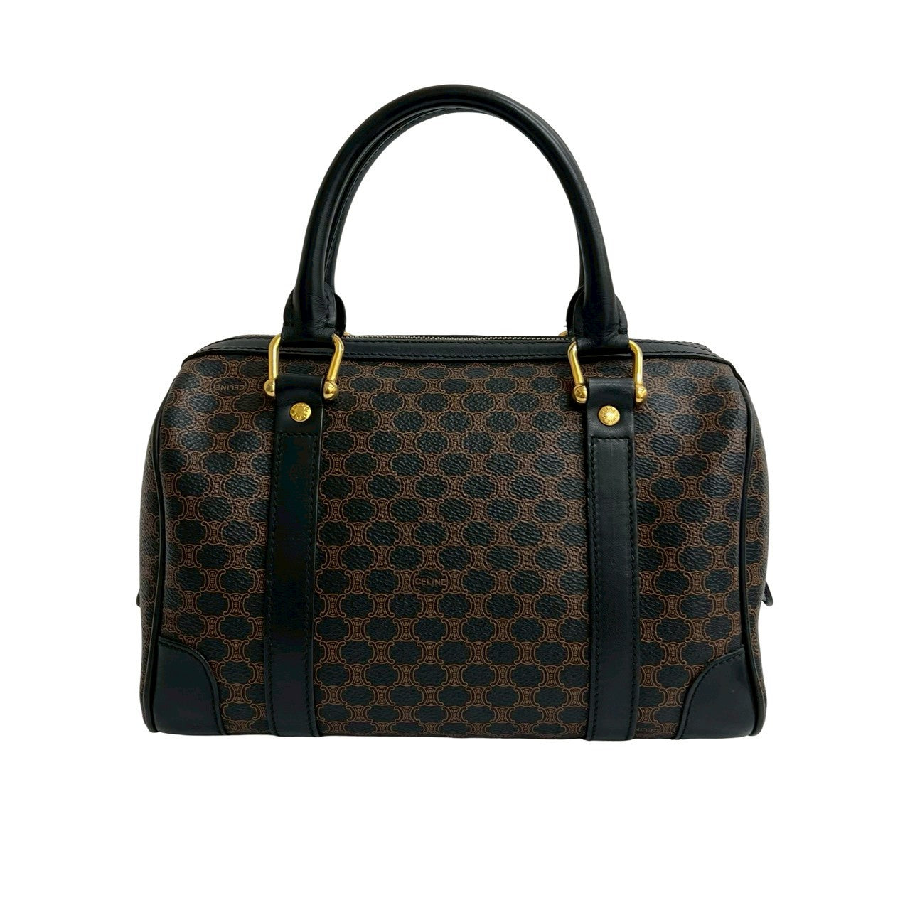 CELINE Shoulder Bag leather Brown
