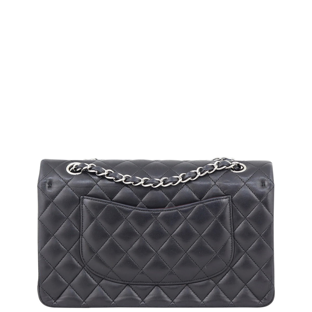 Chanel Classic Double Flap Medium | 13 Series Black Silver Hardware