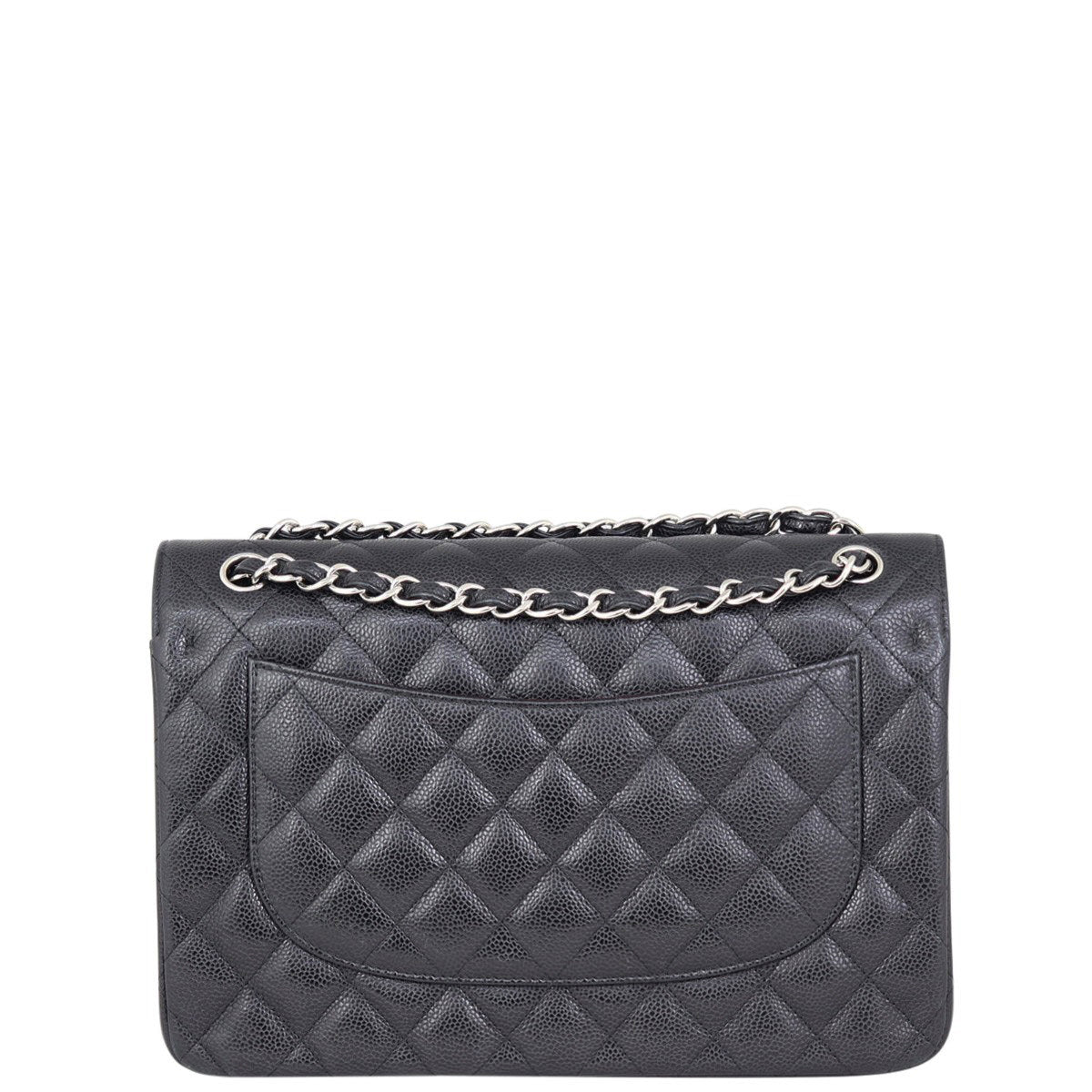 Chanel Classic Double Flap Jumbo | Black 19 Series
