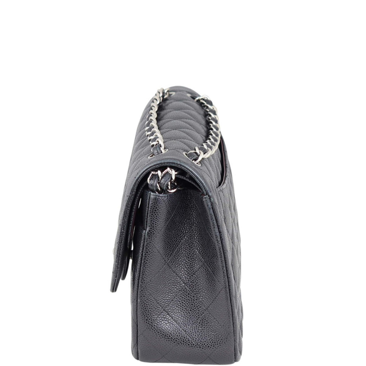 Chanel Classic Double Flap Jumbo | Black 19 Series