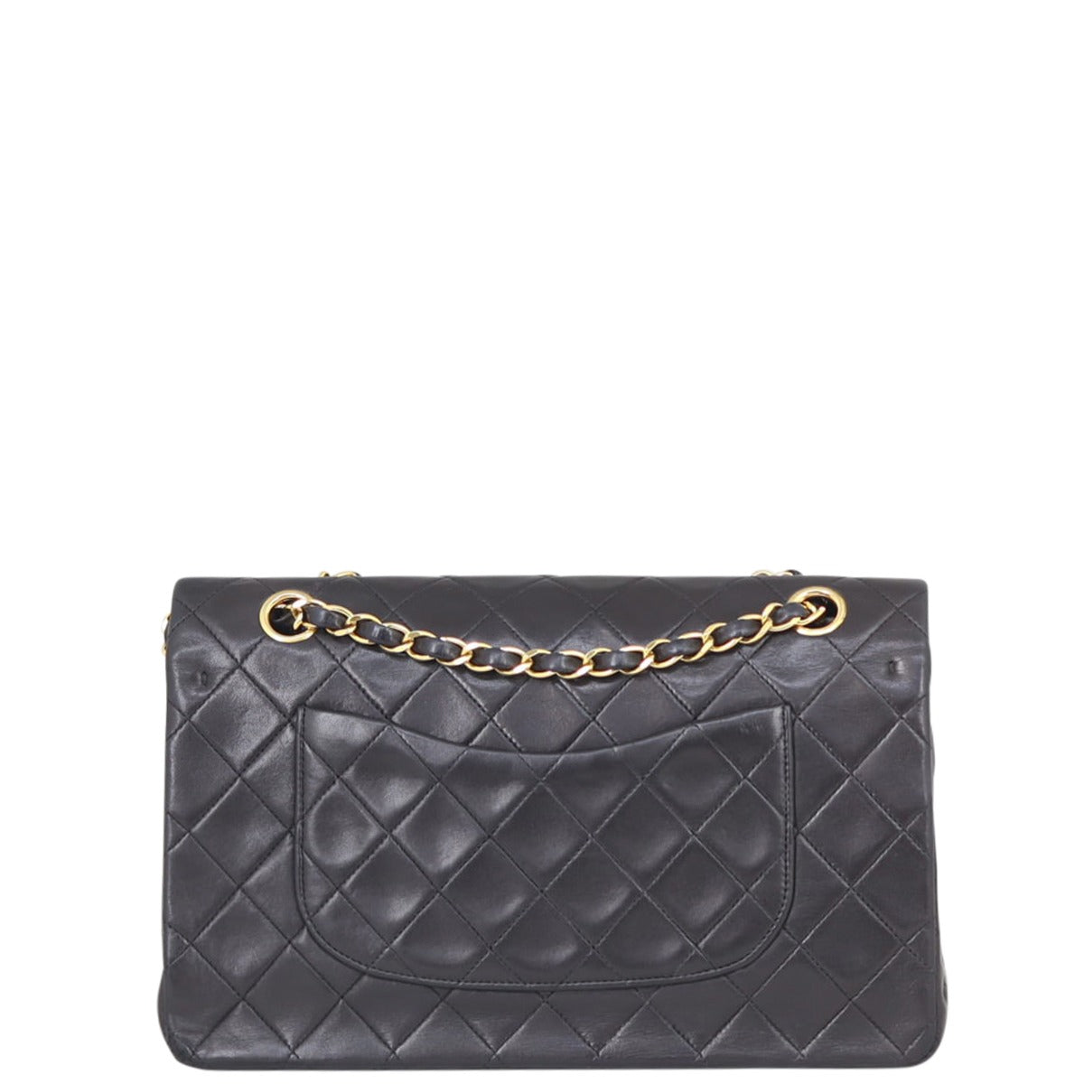Chanel Classic Double Flap Medium | 2 Series Black Vintage Lambskin