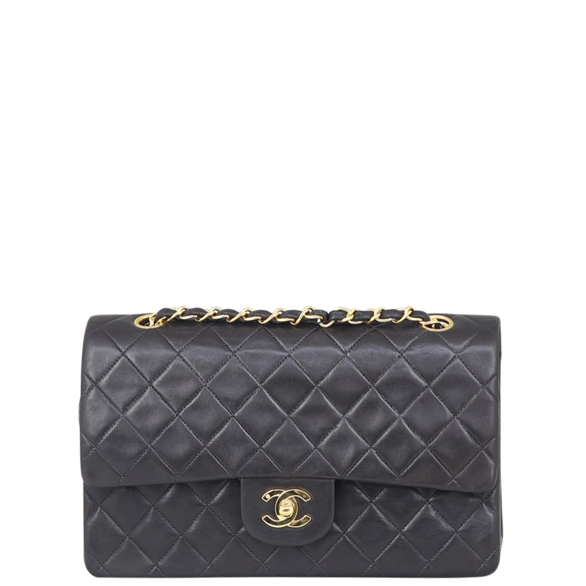 Chanel Classic Double Flap Medium | Black Vintage 2 Series