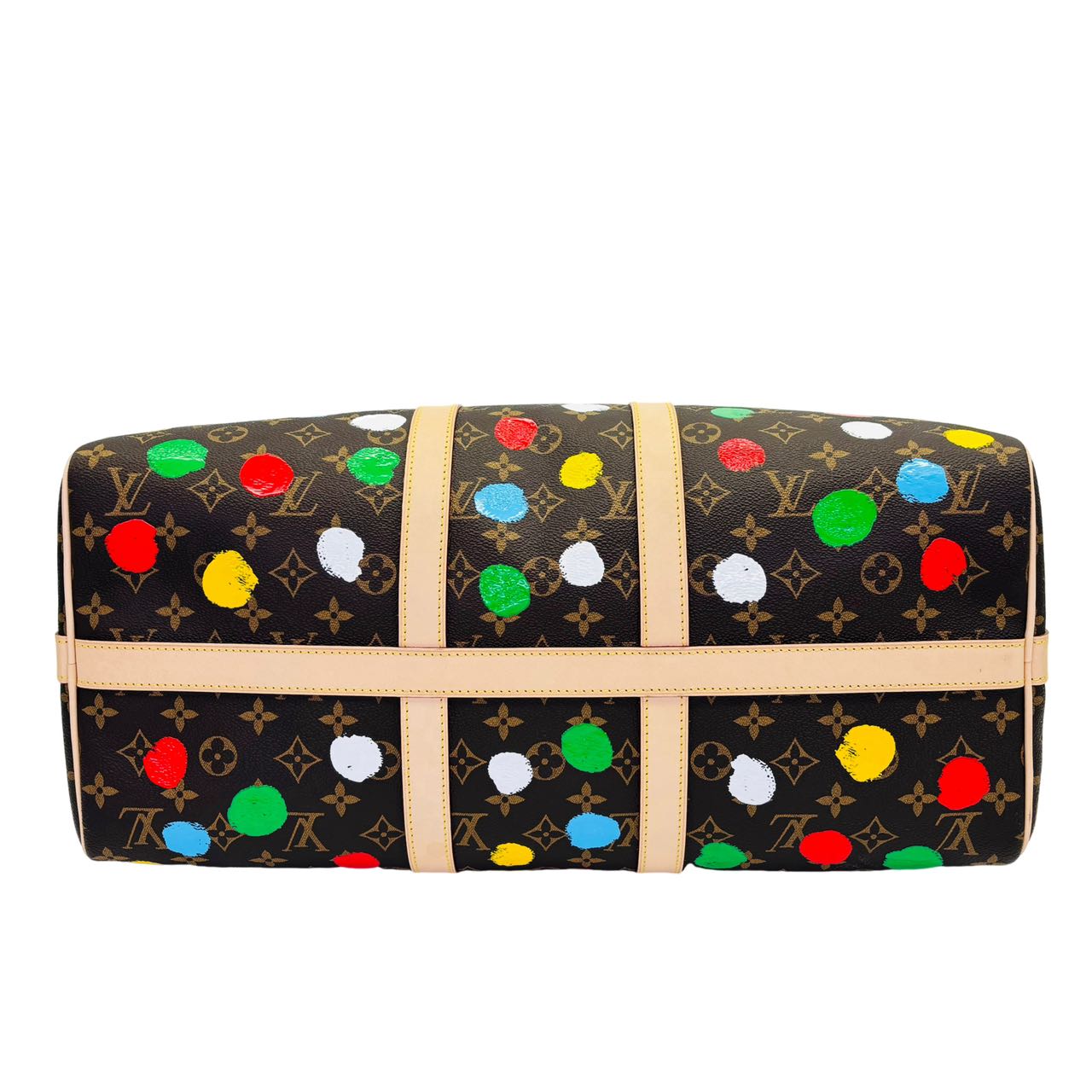 LOUIS VUITTON  Yayoi Kusama Keepall Bandouliere45