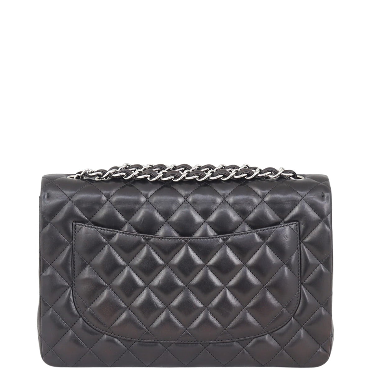 Chanel Classic Single Flap Jumbo | Lambskin Silver Hardware