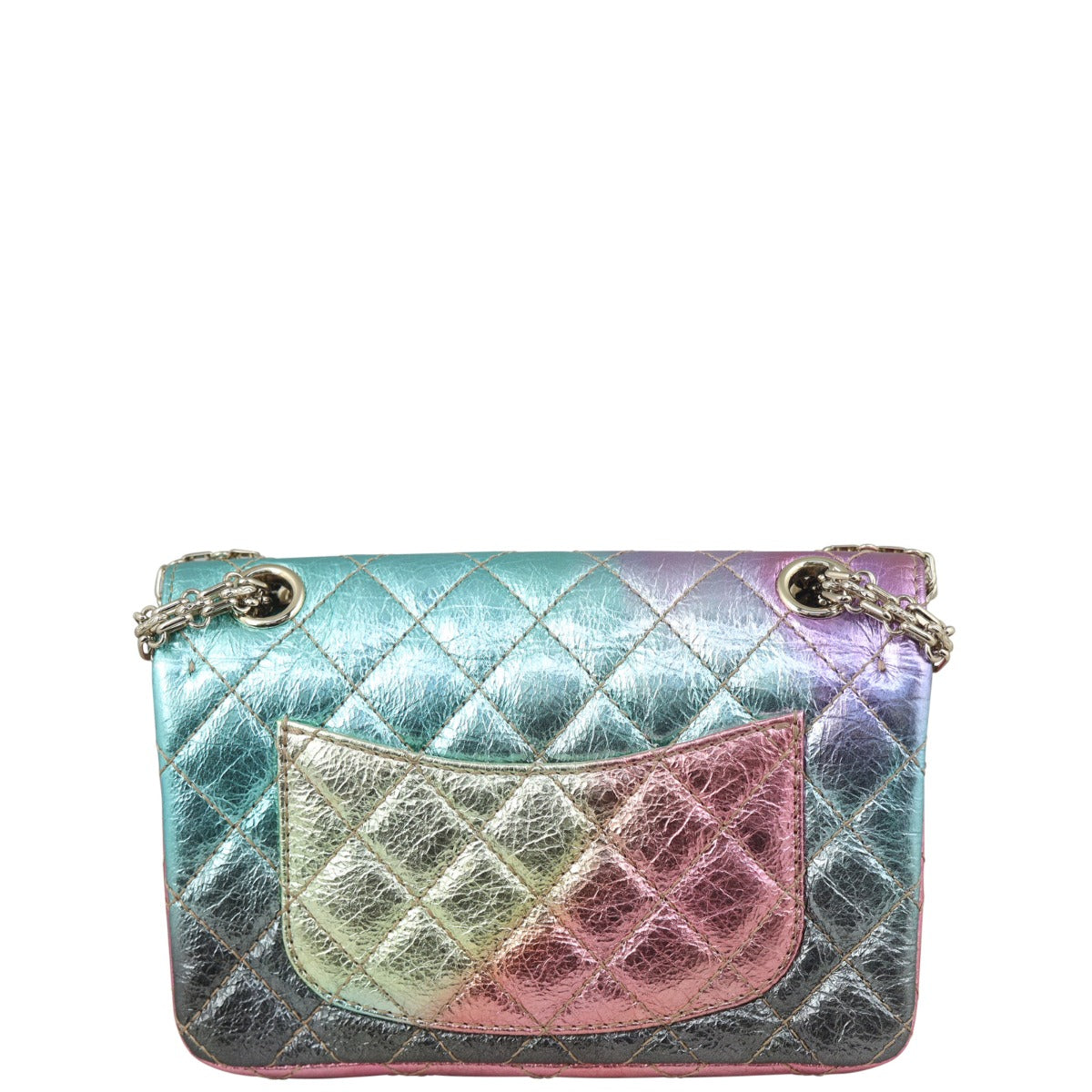 Chanel Rainbow Metallic Reissue Mini Flap Bag