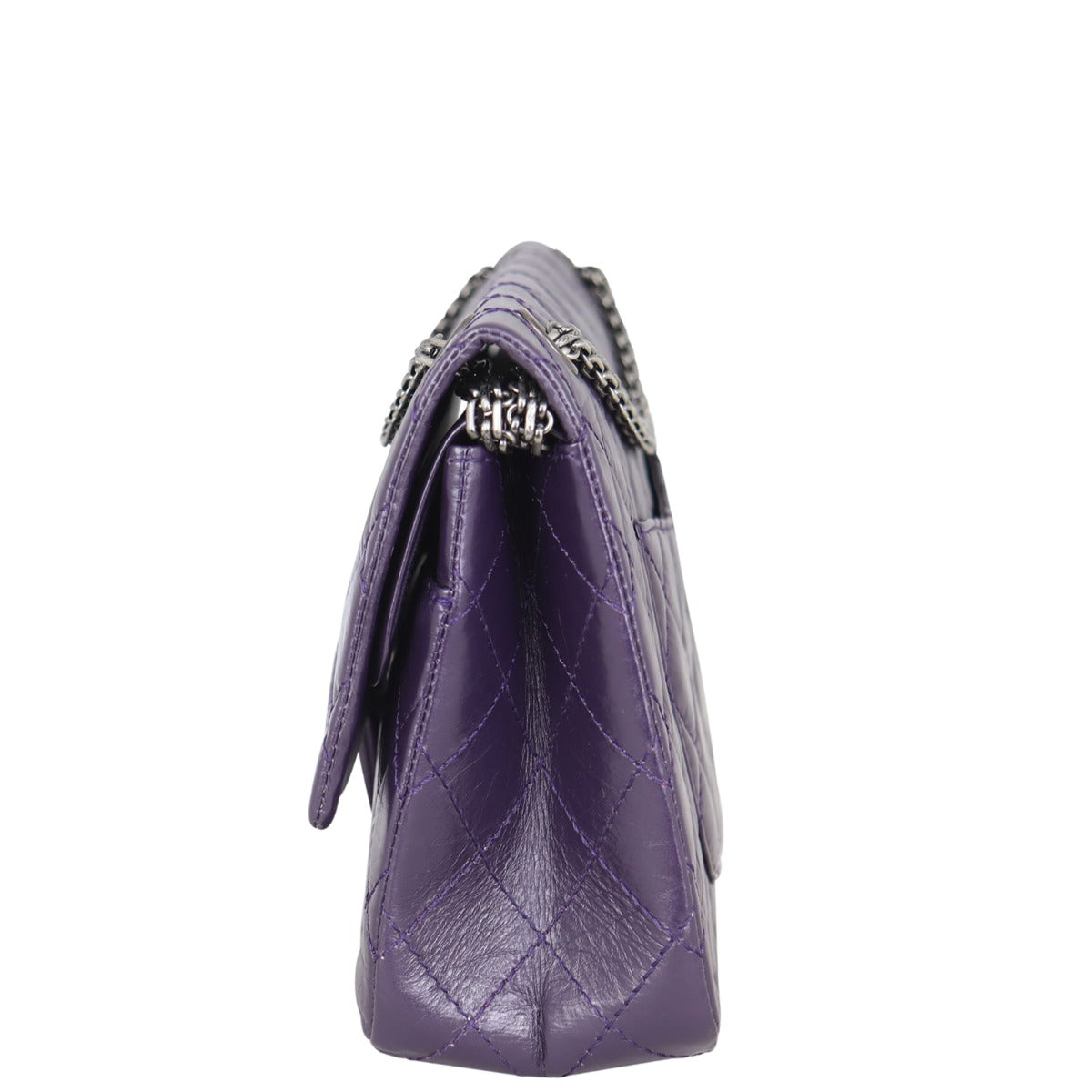 Chanel 2.55 Reissue 226 Double Flap Bag | Purple