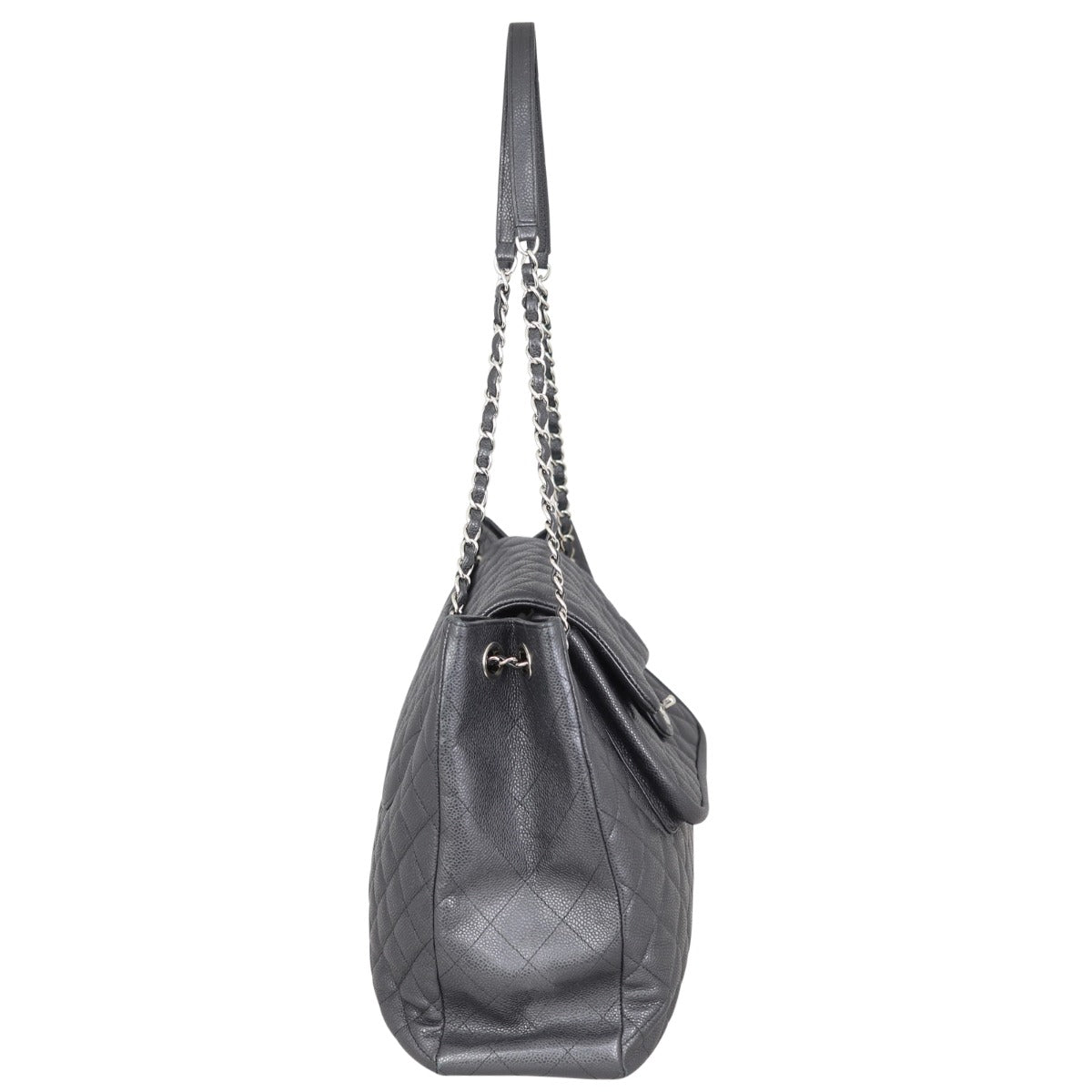 Chanel Paris-Edinburgh Quilted Flap Large Tote