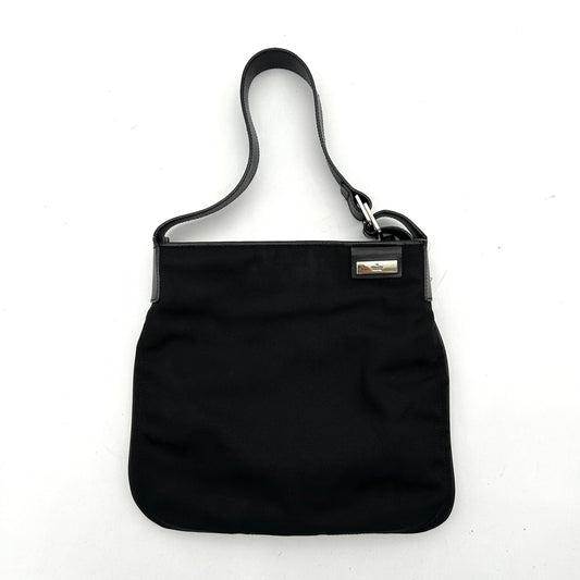 Gucci Nylon Shoulder Bag  - Black Shoulder Bags, Handbags gu3308cc