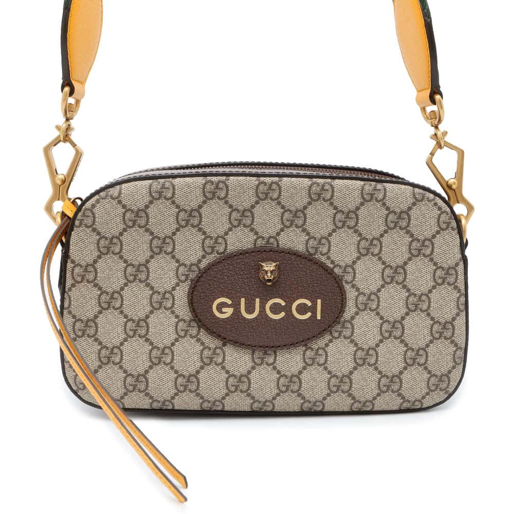GUCCI Neo  Shoulder Bag Brown/Beige 476466 PVC