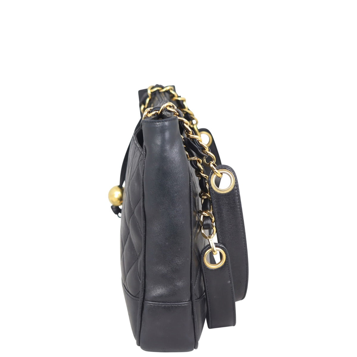 Chanel Vintage Quilted Lambskin Tote