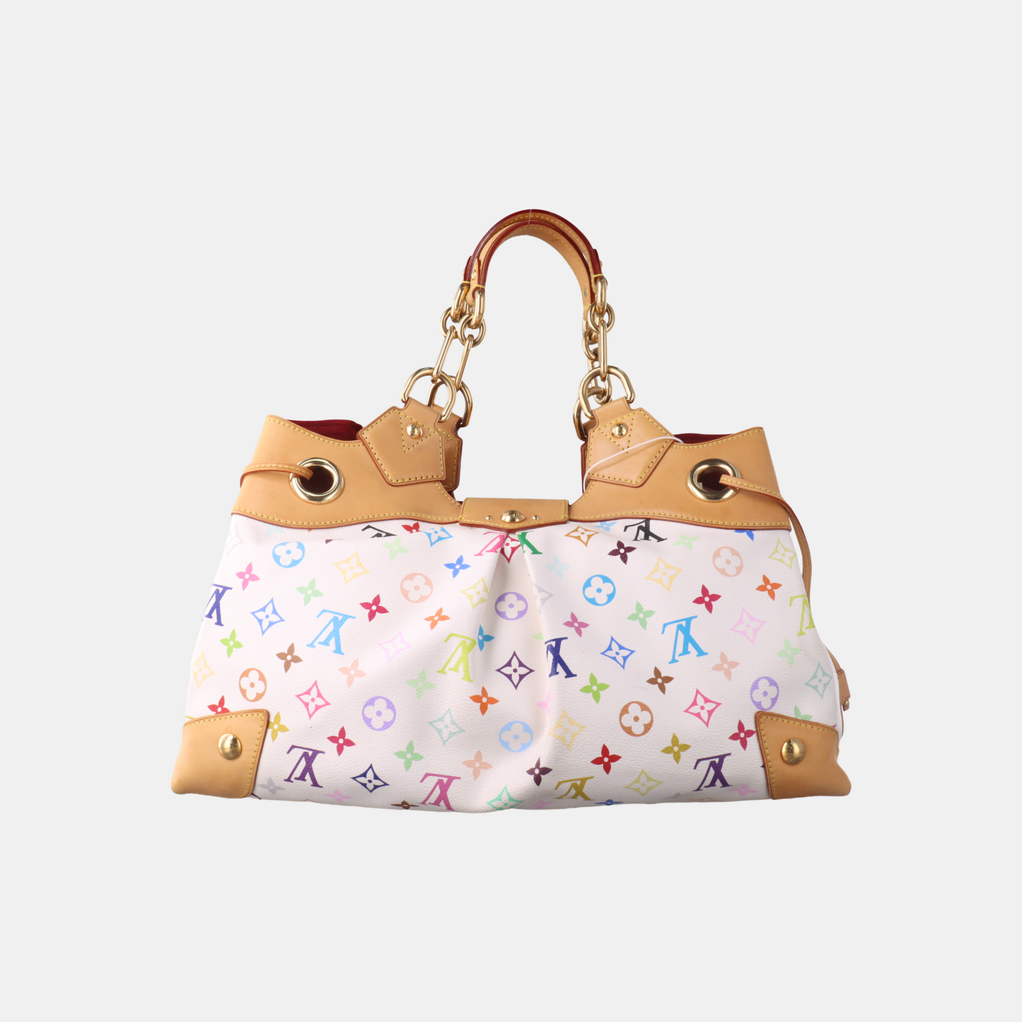 Louis Vuitton x Takashi Murakami Ursula Shoulder Bag White Multicolor