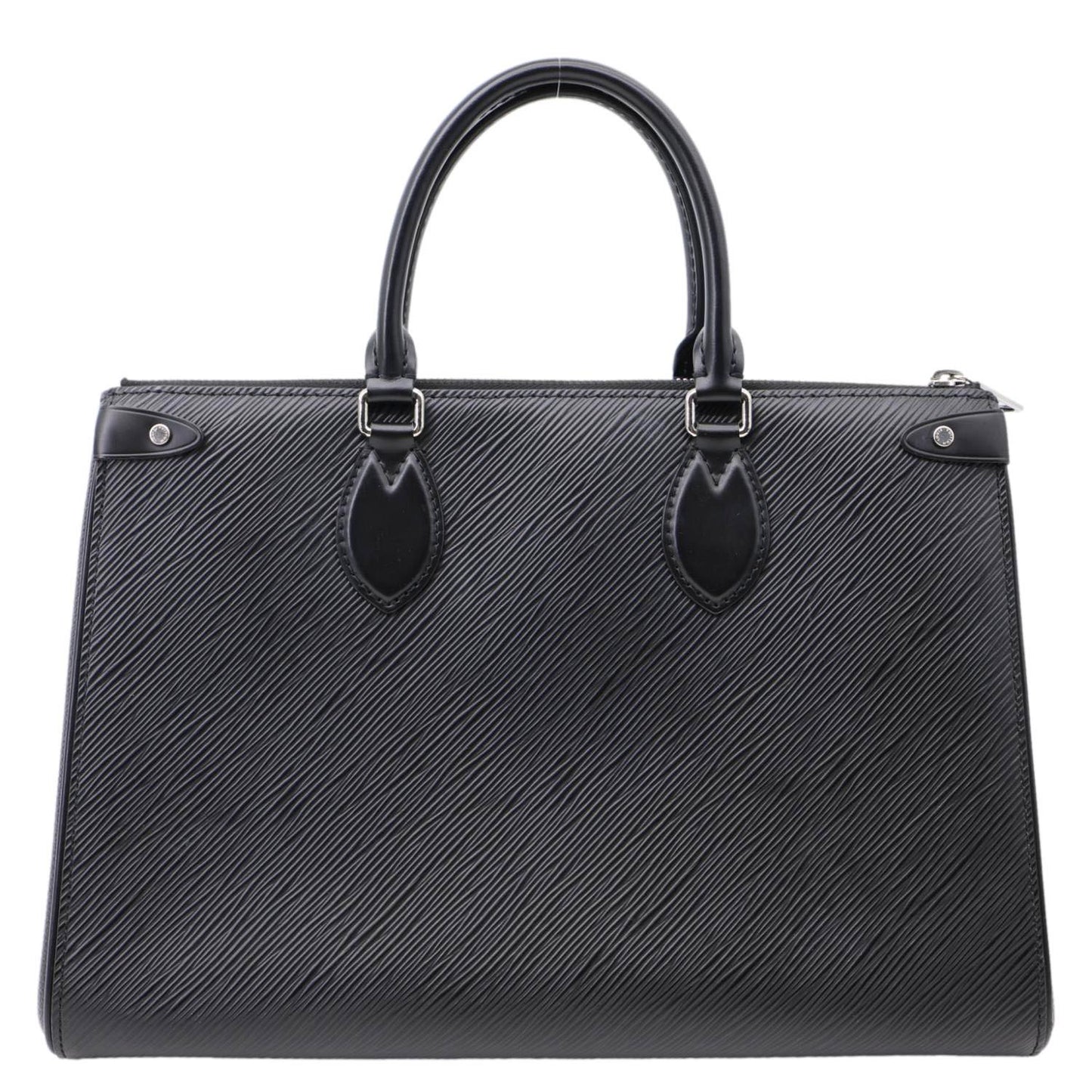 LOUIS VUITTON Grenelle MM Epi Leather Shoulder Bag Black