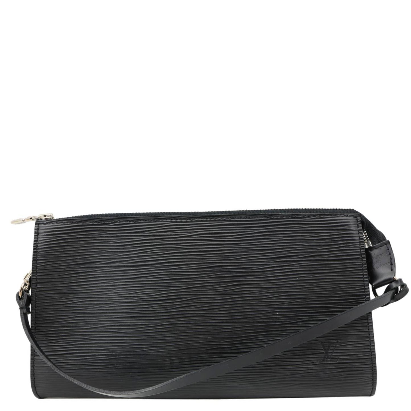 LOUIS VUITTON Pochette Accessoires Epi Leather Shoulder Bag Noir Black