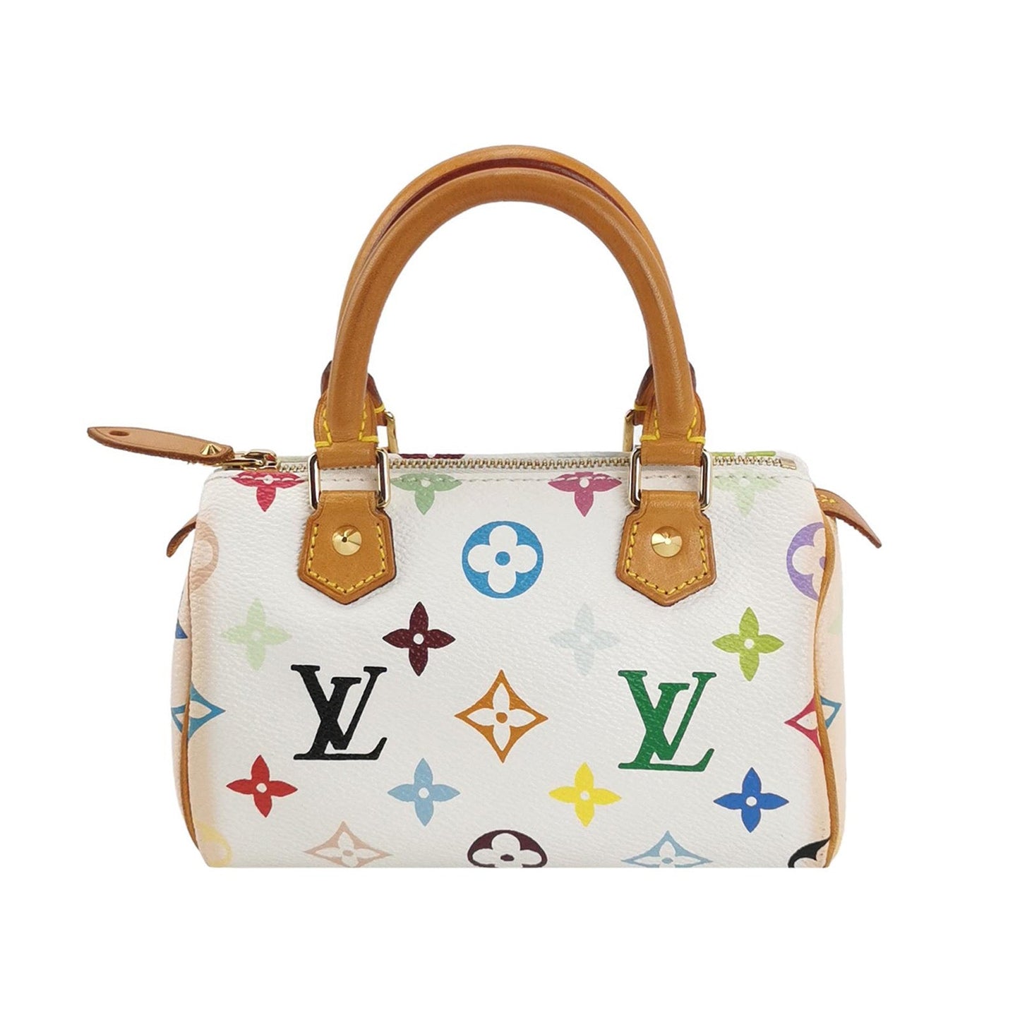 Louis Vuitton x Takashi Murakami Speedy Nano Boston Top Handle Bag