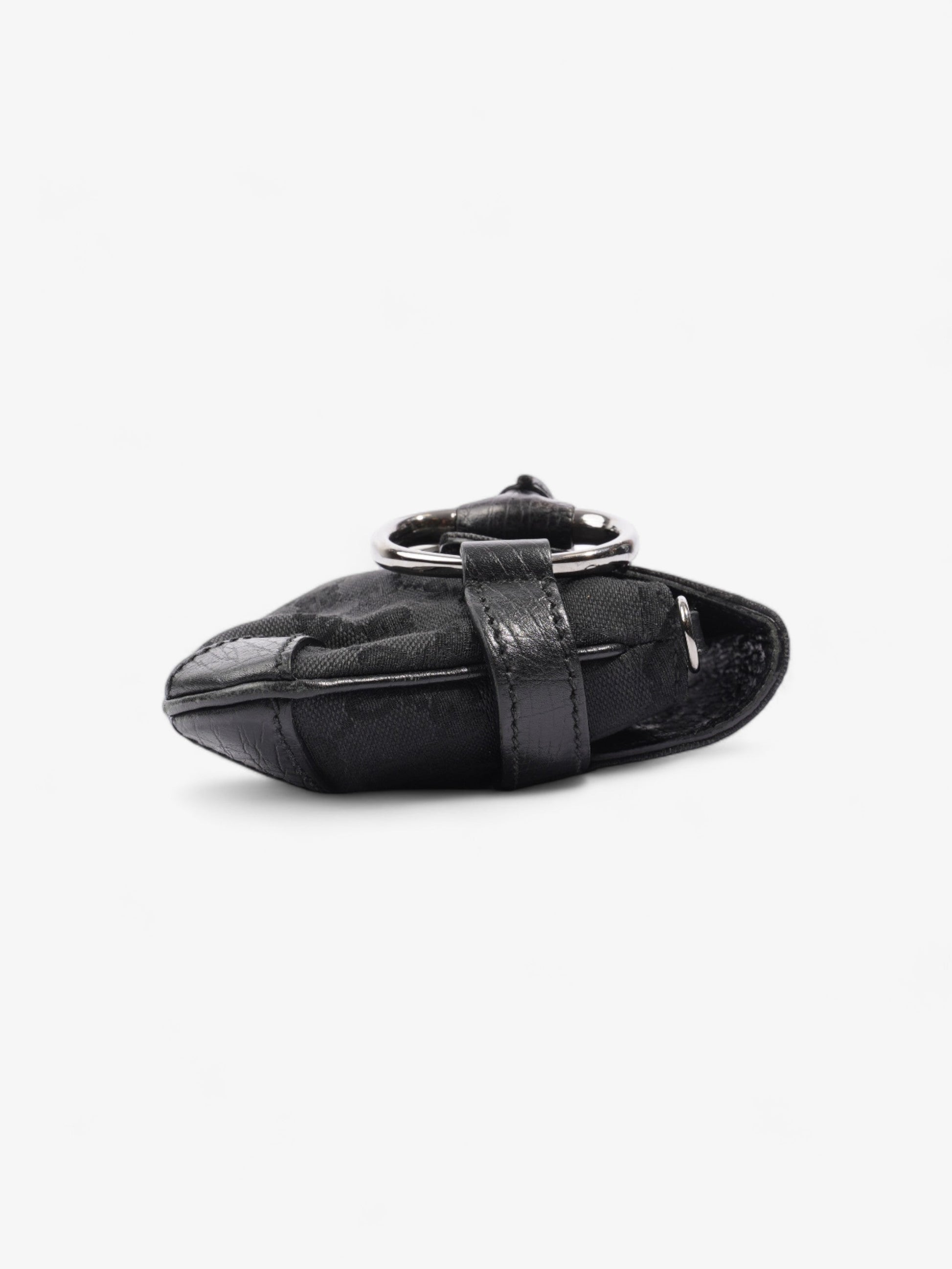 Gucci Horsebit Chain Clutch Black GG Supreme Canvas