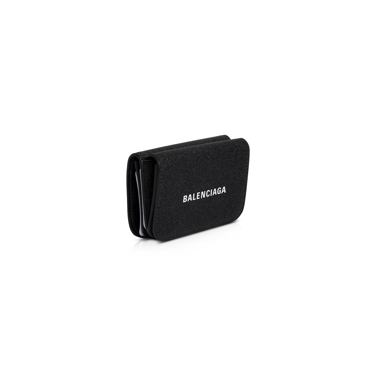 Balenciaga Mini Cash Glitter Wallet
