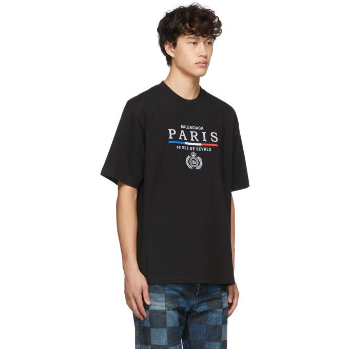 BALENCIAGA PARIS FLAG T-SHIRT