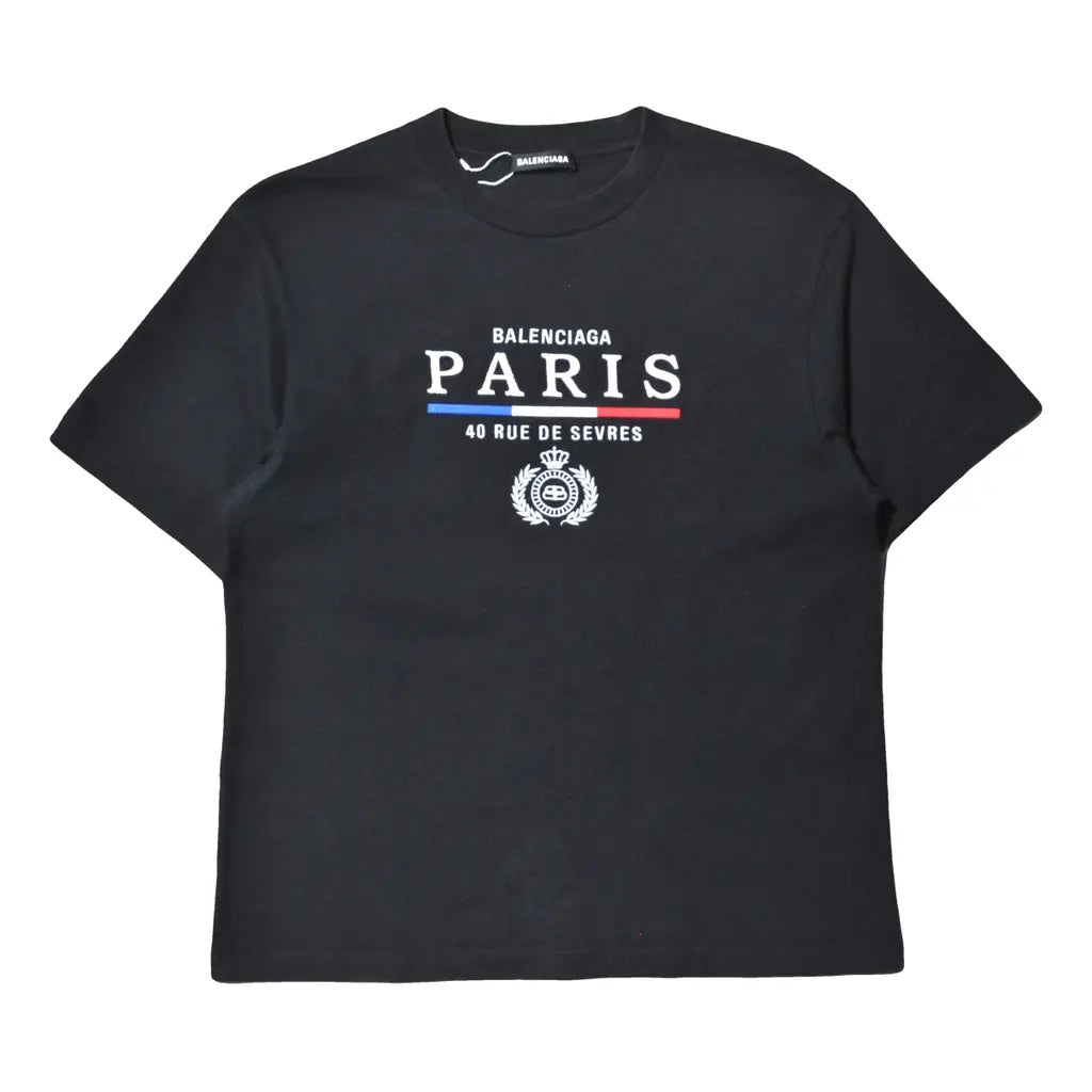 BALENCIAGA PARIS FLAG T-SHIRT