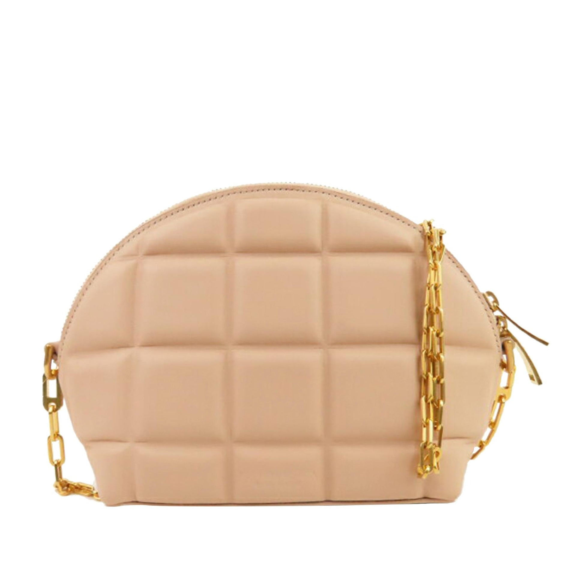 Luxury Bottega Veneta Half Moon Leather Crossbody Bag (SHG-37639)