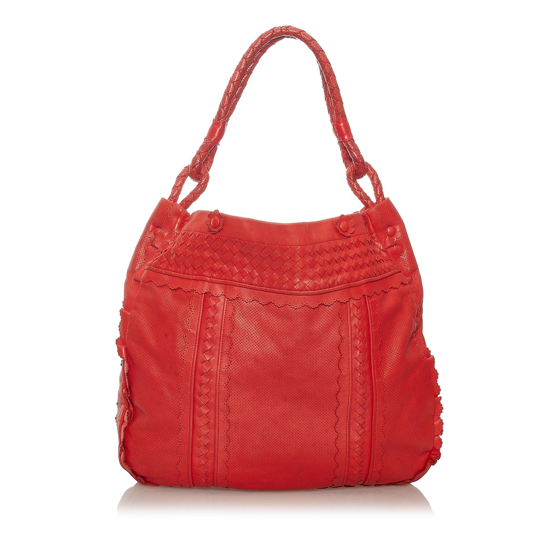 Luxury Bottega Veneta Intrecciato Leather Tote Bag (SHG-27649)