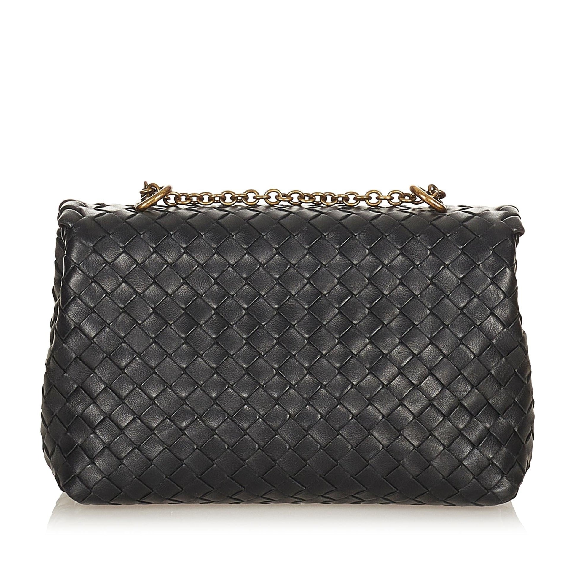 Luxury Bottega Veneta Intrecciato Olimpia Crossbody Bag (SHG-26968)