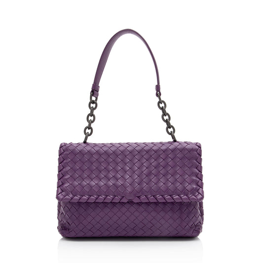 Luxury Bottega Veneta Intrecciato Olimpia Small Shoulder Bag (SHF-7zBWtQ)