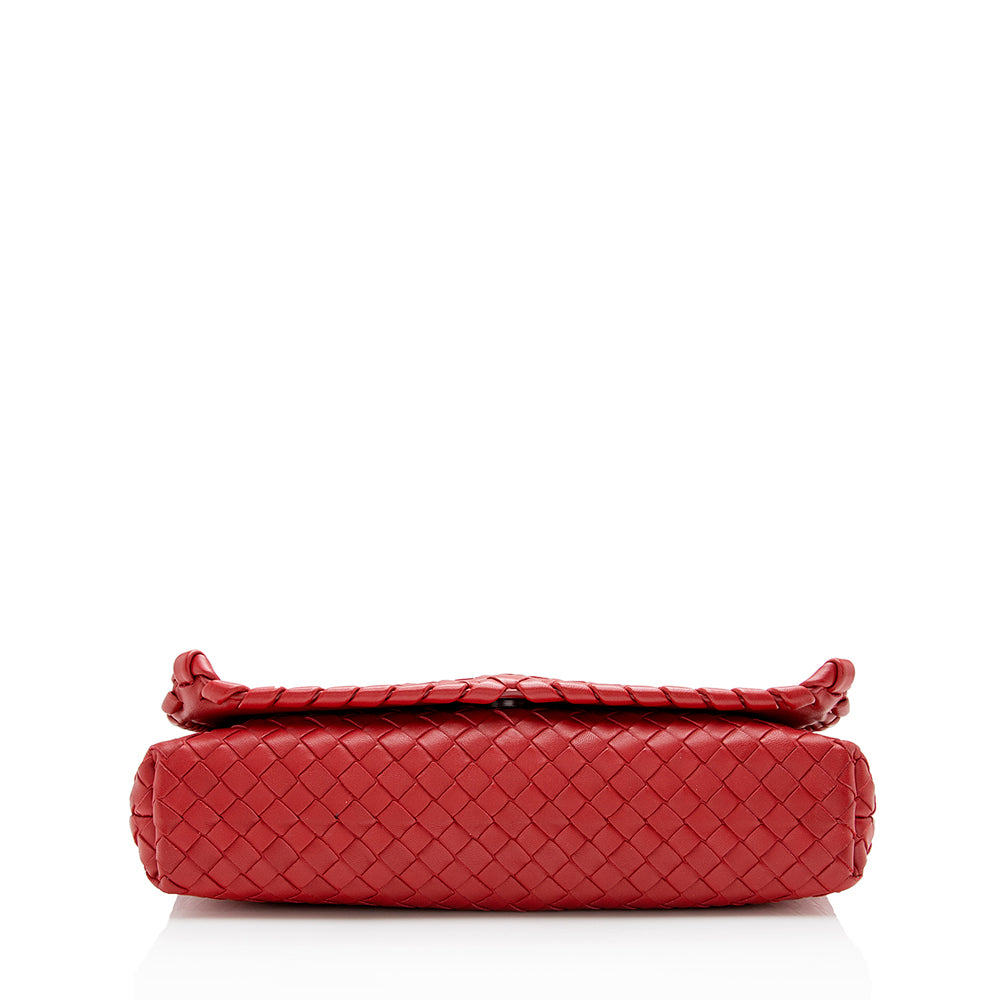 Luxury Bottega Veneta Intrecciato Woven Shoulder Bag (SHF-15999)